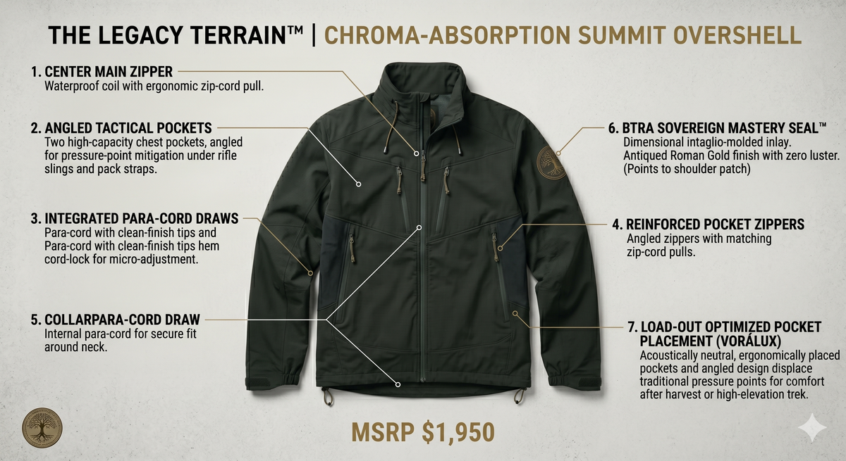 THE LEGACY TERRAIN™ | CHROMA-ABSORPTION SUMMIT OVERSHELL