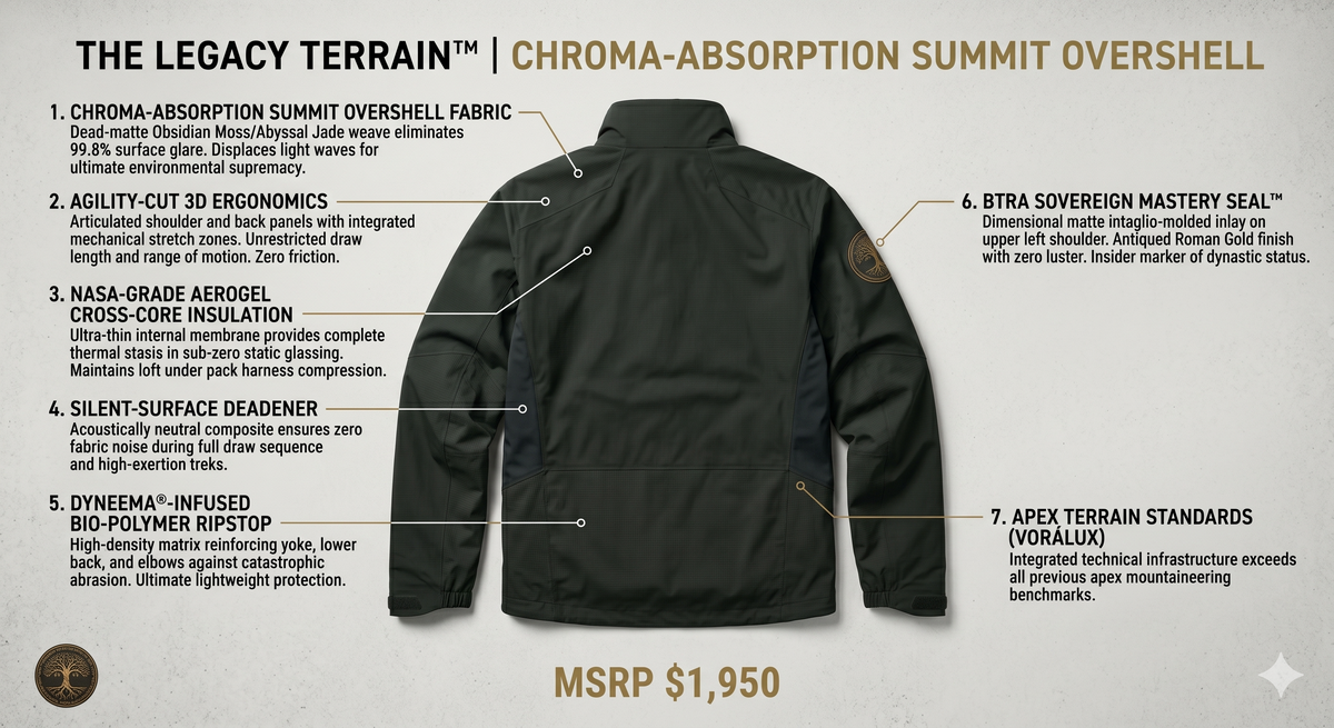 THE LEGACY TERRAIN™ | CHROMA-ABSORPTION SUMMIT OVERSHELL
